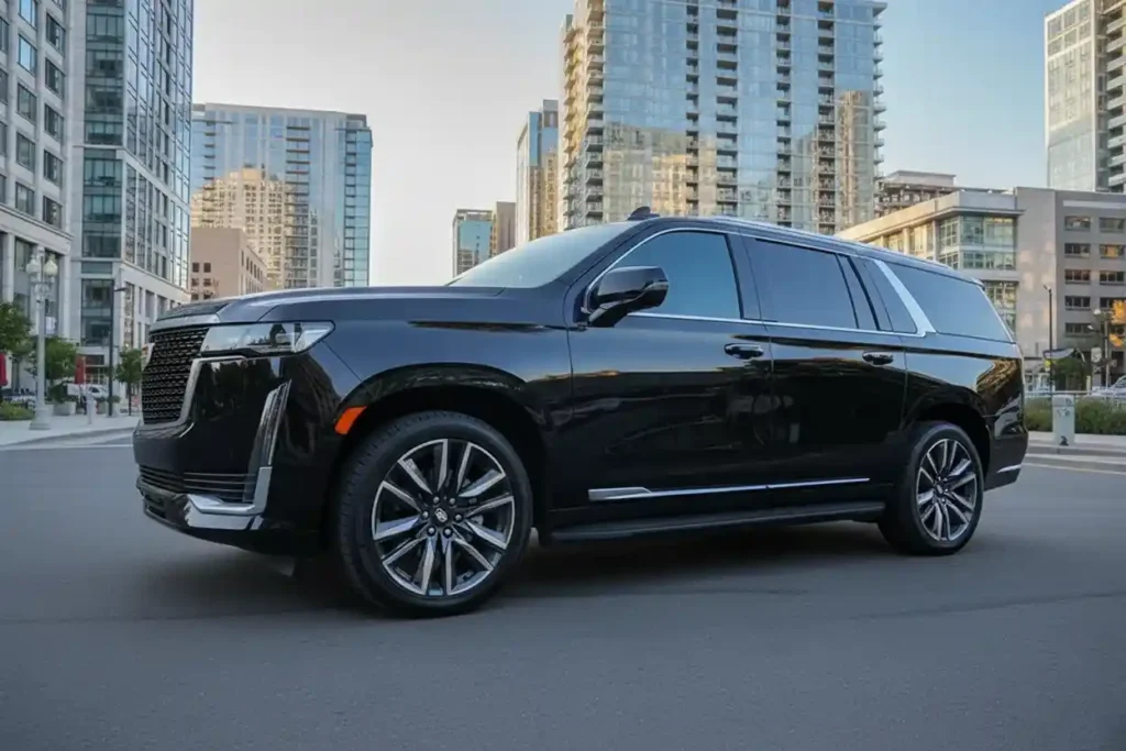 Cadillac Escalade luxury point to point transportation in South Bay